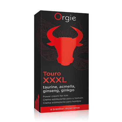 Orgie Touro XXXL Erectie Creme 15 ml - Erovibes.nl