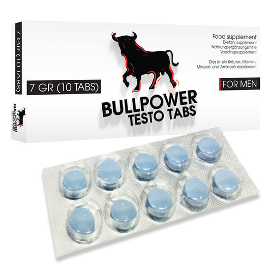 Bull Power Testo Tabs 10 Tabs