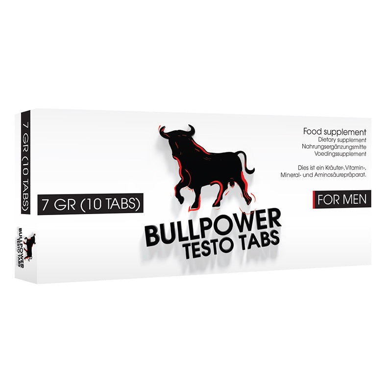 Bull Power Testo Tabs 10 Tabs